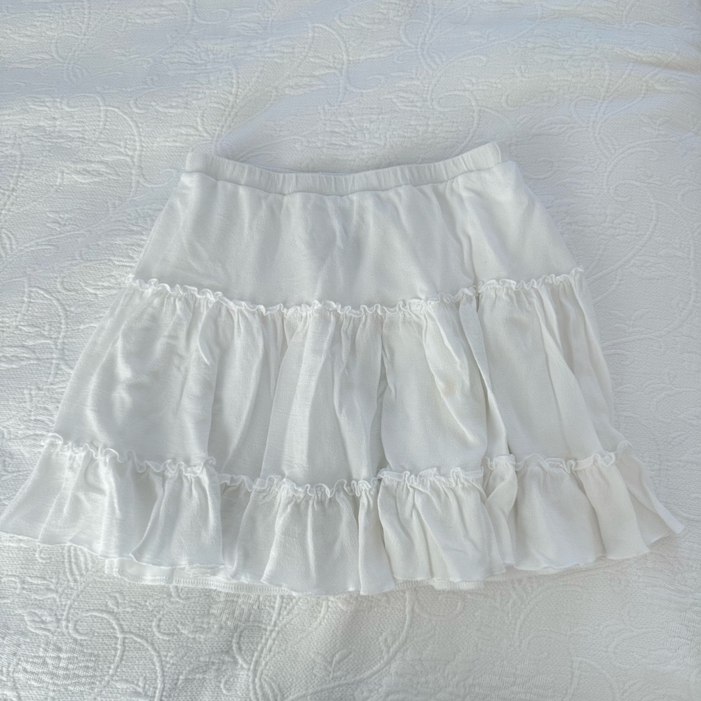 Princess Polly White Skirt
